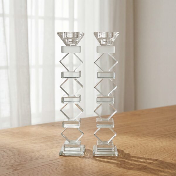 פמוט משושה גבוה | 28 ס״מ × 6 ס״מ