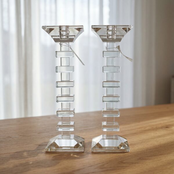 פמוט מהודר מדרגות גבוה | 28 ס״מ × 9 ס״מ