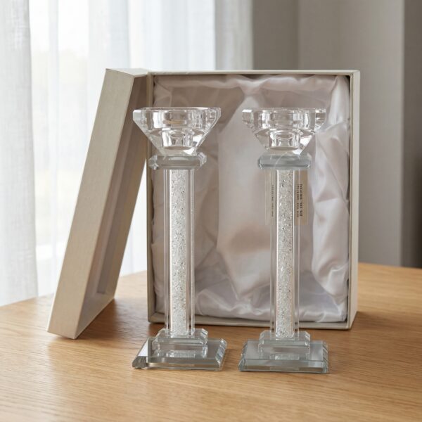 זוג פמוטי קריסטל – גובה 17 ס״מ