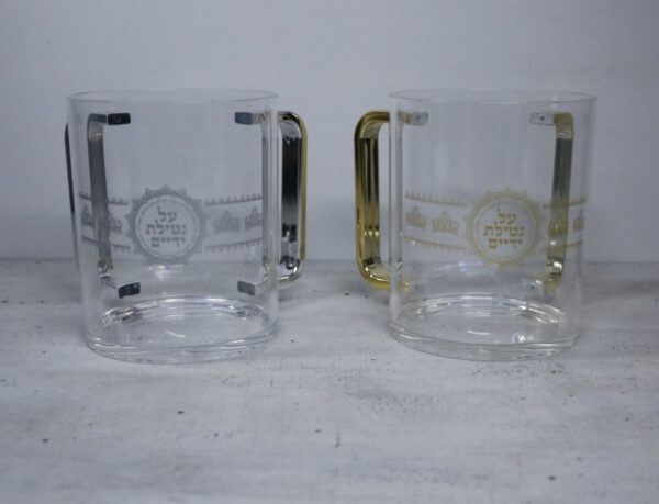 נטלה יוקרתית – זהב / כסף | גובה 12 ס״מ | קוטר 10 ס״מ