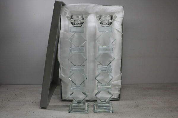 פמוט משושה גבוה | 28 ס״מ × 6 ס״מ