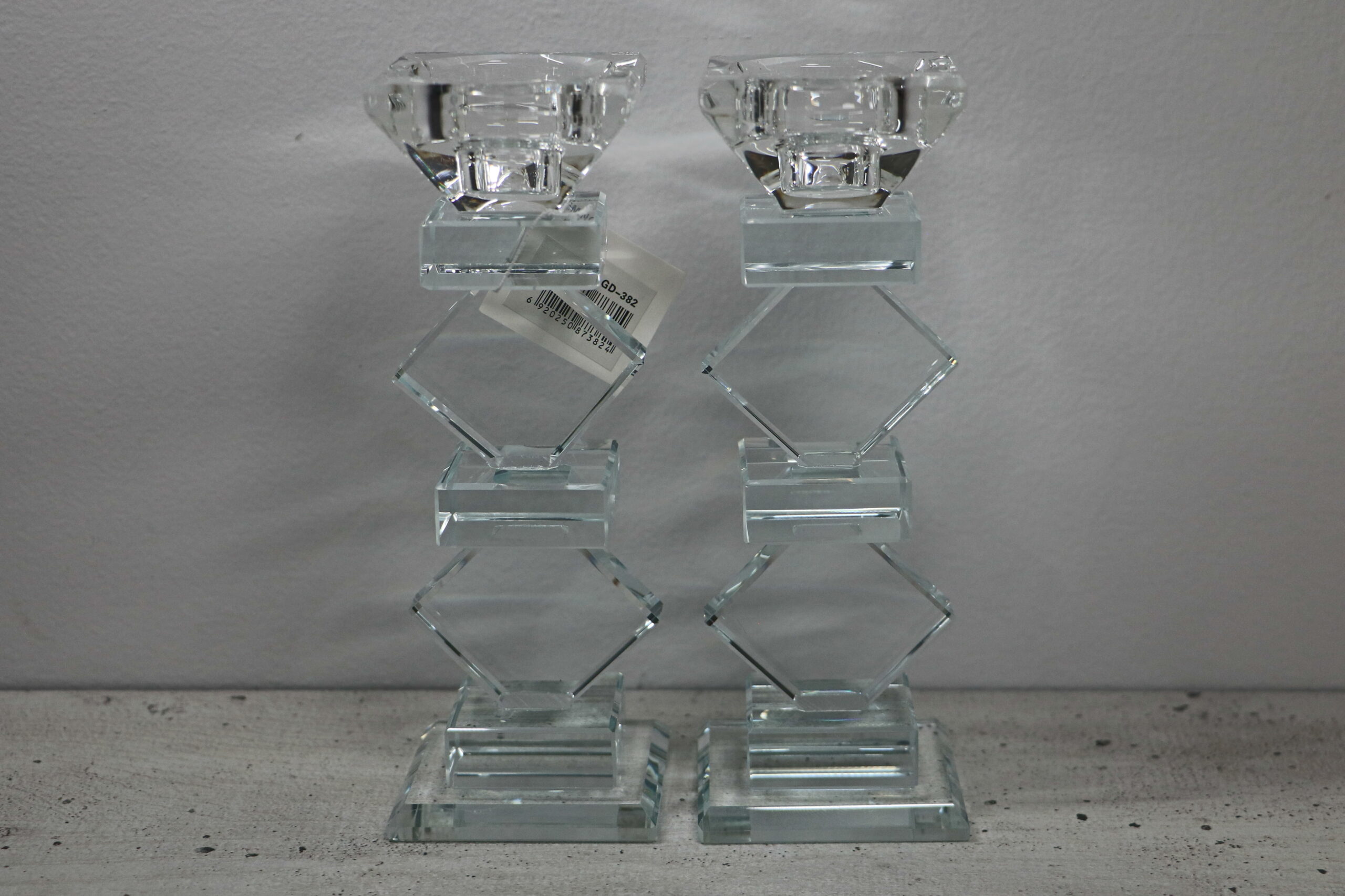 פמוט משושה נמוך | 17 ס״מ × 5 ס״מ – תמונה 3