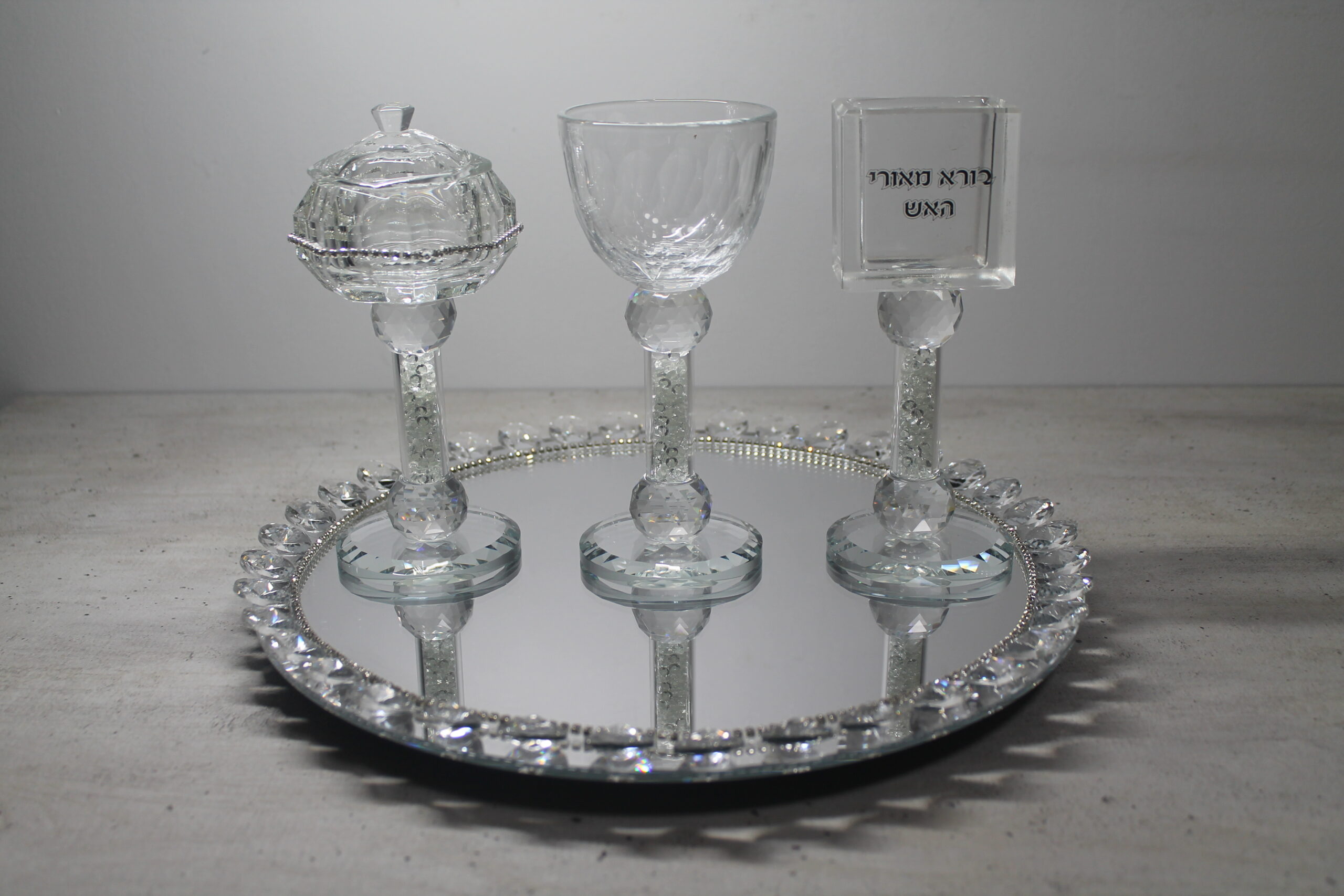 סט הבדלה קריסטל יוקרתי